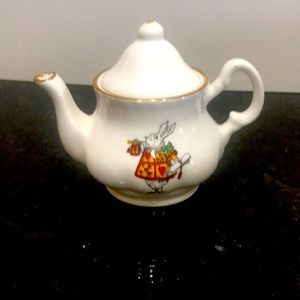 Mini Alice in Wonderland Teapot-Bone China